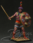 The Trojan War 13-14 c. BC. +Idomeneo, Calling Hector to a Duel. KIT