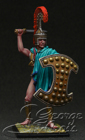 Archaic and Classical Greece. +Messenian Warrior. 8 c. BC. KIT