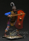 HQ PAINTED MINIATURE  The Trojan War 13-14 c. BC. +Mycenaean Warrior From Squad of Agamemnon