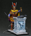 Army of Alexander and the Diadochi 3-4 c. BC.  Young Alexander Sacrifice. KIT
