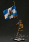 UNPAINTED KIT (disassembled).  Balkan and Greco-Turkish Wars. Hellenic Army. 33rd  Infantry Regiment, Standard Bearer, 1921