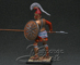 Army of Alexander and the Diadochi 3-4 c. BC.  Sarissofor of the Phalanx's First Rows. KIT
