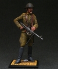 UNPAINTED KIT (disassembled).  World War II. Greece. Infantryman on Crete, 1941, Operation Mercury.