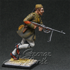 HQ PAINTED MINIATURE  Balkan and Greco-Turkish Wars. Hellenic Army. Evzone Battalion, Sergeant, 1921