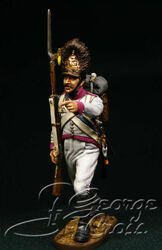 HQ PAINTED MINIATURE  Austria-Hungary. Line Infantry. German Regiments, Grenadier Company 1805-14. Non-commissioned Officer