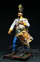 Austria-Hungary. Line Infantry. Hungarian Regiments, Fusilier Company 1805-14. Drummer. KIT