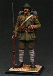 HQ PAINTED MINIATURE  Balkan and Greco-Turkish Wars. Hellenic Army. Infantry Regiment, private 1920-22