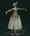 HQ PAINTED MINIATURE  Modern World. Russia.  Ballerina of the Bolshoi Theatre