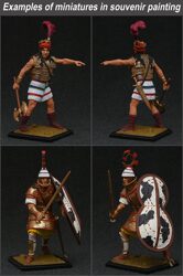 SOUVENIR FIGURE. Lycian Warrior