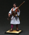 UNPAINTED KIT (disassembled).  The Greek War of Independence 1821-29.  A fighter from the squad of Athanasios Diakos at the Battle of Alamana, 1821