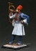 HQ PAINTED MINIATURE  Greece, Army of King Otton. Light Infantry Battalion's Bugler, 1838