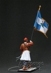 HQ PAINTED MINIATURE  Modern World. Greece.  Presidential Guard. Standard-bearer of Evzones in Full Dress