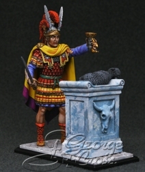 Army of Alexander and the Diadochi 3-4 c. BC.  Young Alexander Sacrifice. KIT