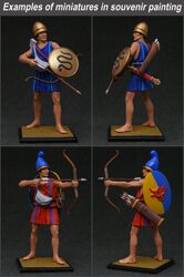 SOUVENIR FIGURE. Iberian Warrior