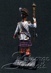 HQ PAINTED MINIATURE  Britain in Napoleonic Wars.  92nd Gordon Highlanders Rgt. 1815. Tambour-major of Regimental Band