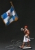 HQ PAINTED MINIATURE  Modern World. Greece.  Presidential Guard. Standard-bearer of Evzones in Full Dress