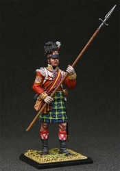 Britain in Napoleonic Wars.  92nd Gordon Highlanders Rgt. 1815. Color-sergeant. KIT