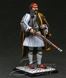 UNPAINTED KIT (disassembled).  Greece. The Evzone of the 2nd Battalion, 1868-88