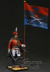 HQ PAINTED MINIATURE  Lambros Katsonis, Greek Colonel and Knight of Russian St. George Order, 1790