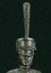 Shako of an officer of the Grenadier infantry regiments, 1808