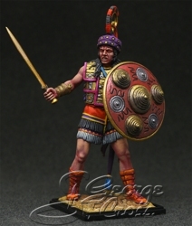 The Trojan War 13-14 c. BC. +Idomeneo, Calling Hector to a Duel. KIT