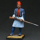HQ PAINTED MINIATURE  Greece, Army of King Otton. Ruomeli Light Infantry Battalion, Private, 1838