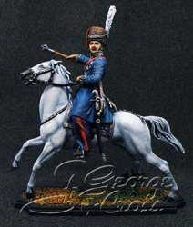 HQ PAINTED MINIATURE  Russia of Alexander I.  +Earl Matvei Platov, Ataman (Headman) of the Don Cossacks, 1812