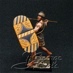 HQ PAINTED MINIATURE  Barbarians of Europe.  +Iberian Warrior. 2-3 c. BC