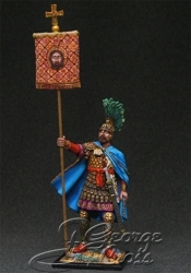 Byzantine Empire.  +Emperor Heraclius I at the Religious Ceremony, 630. KIT