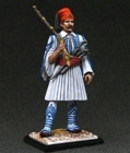 UNPAINTED KIT (disassembled).  Greece, Army of King Otton.  5th Battalion of Mountain Guard, Private, 1838