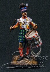 Britain in Napoleonic Wars.  +92nd Gordon Highlanders Rgt. 1815. +Drummer. KIT