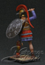 Army of Alexander and the Diadochi 3-4 c. BC.  Argyraspide in Battle. KIT