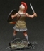 HQ PAINTED MINIATURE  Barbarians of Europe.  +Iberian in Battle. 2-3 c. BC