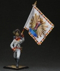 Austria-Hungary. Line Infantry. German Regiments, Grenadier Company 1805-14. Regimental Banner. KIT