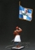 UNPAINTED KIT (disassembled).  Modern World. Greece.  Presidential Guard. Standard-bearer of Evzones in Full Dress
