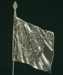 Banner of Guard Infantry regiments.  Type 1800