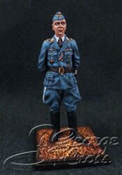 The Second World War. Germany. Luftwaffe General Stefan Fröhlich, Commander of the Fighter Aircraft in Africa. KIT