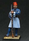 HQ PAINTED MINIATURE  Greece, Army of King Otton. Mani Light Infantry Battalion, Private, 1838