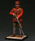 HQ PAINTED MINIATURE  Balkan and Greco-Turkish Wars. Greek Garibaldino Volunteer of Alexander Romas Corps, Battle at Driskos, 1912
