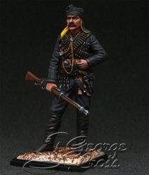 HQ PAINTED MINIATURE  Balkan and Greco-Turkish Wars. Greek Pontic Militia Fighter, 1919