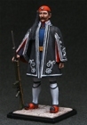 UNPAINTED KIT (disassembled). +Modern World. Greece. +Presidential Guard. Evzonе in cold weather cloak