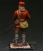 HQ PAINTED MINIATURE  Balkan and Greco-Turkish Wars. Greek Garibaldino Volunteer of Alexander Romas Corps, Battle at Driskos, 1912