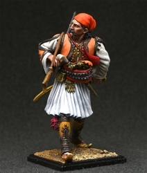 HQ PAINTED MINIATURE  The Greek War of Independence 1821-29.  Protopalikara Armatola in Macedonia