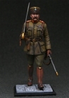 HQ PAINTED MINIATURE  Balkan and Greco-Turkish Wars. Hellenic Army. Officer in Paris  14 July 1919.  Celebration of the end of WWI