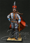 HQ PAINTED MINIATURE  Lambros Katsonis, Greek Colonel and Knight of Russian St. George Order, 1790