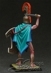 HQ PAINTED MINIATURE  Archaic and Classical Greece. +Messenian Warrior. 8 c. BC