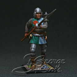 HQ PAINTED MINIATURE  European Infantry, late 15 c. Halberdier