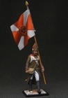 Russia of Alexander I.  +The Regular Infantry 1812-14. Ensign - bearer. KIT