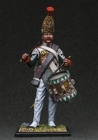 Russia of Alexander I.  Drummer of the Pavlovsky Guards Infantry Regiment in full dress, 1817. KIT